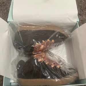 LANVIN Leather Curb Black